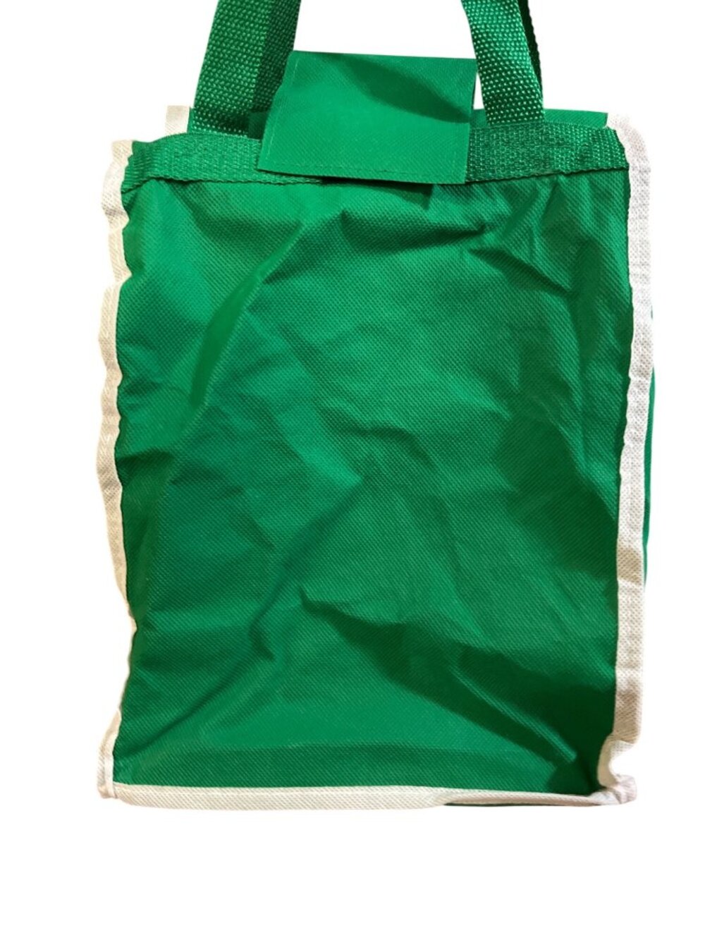 Telebrands Grab Bag Reusable Cart Shopping Bag Green Clip On Used - Picture 8 of 13